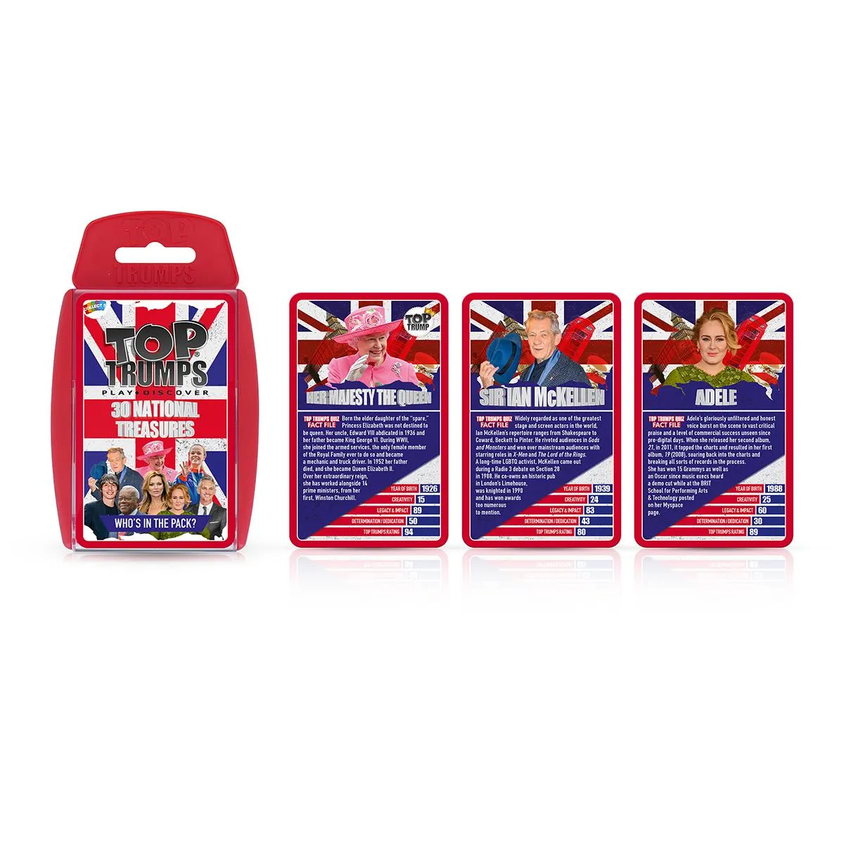 Top Trumps National Treasures kaartspel