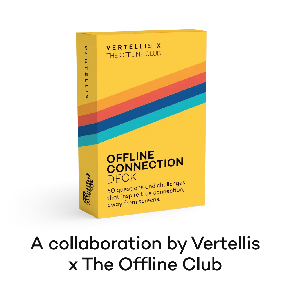 Vertellis Offline Connection Deck vragenspel 60 kaarten tweetalig