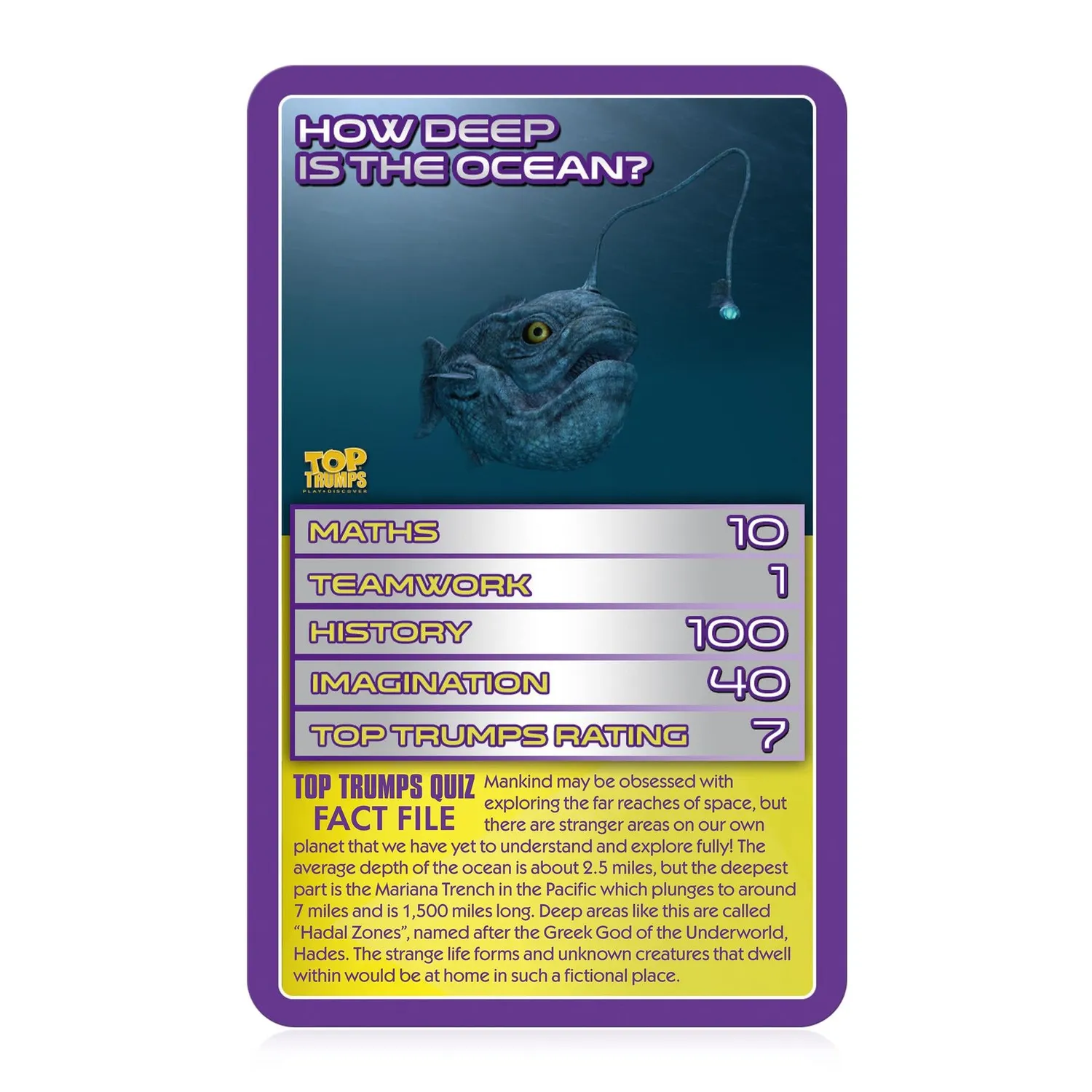 Top Trumps STEM Peculiar Problems kaartspel wiskunde