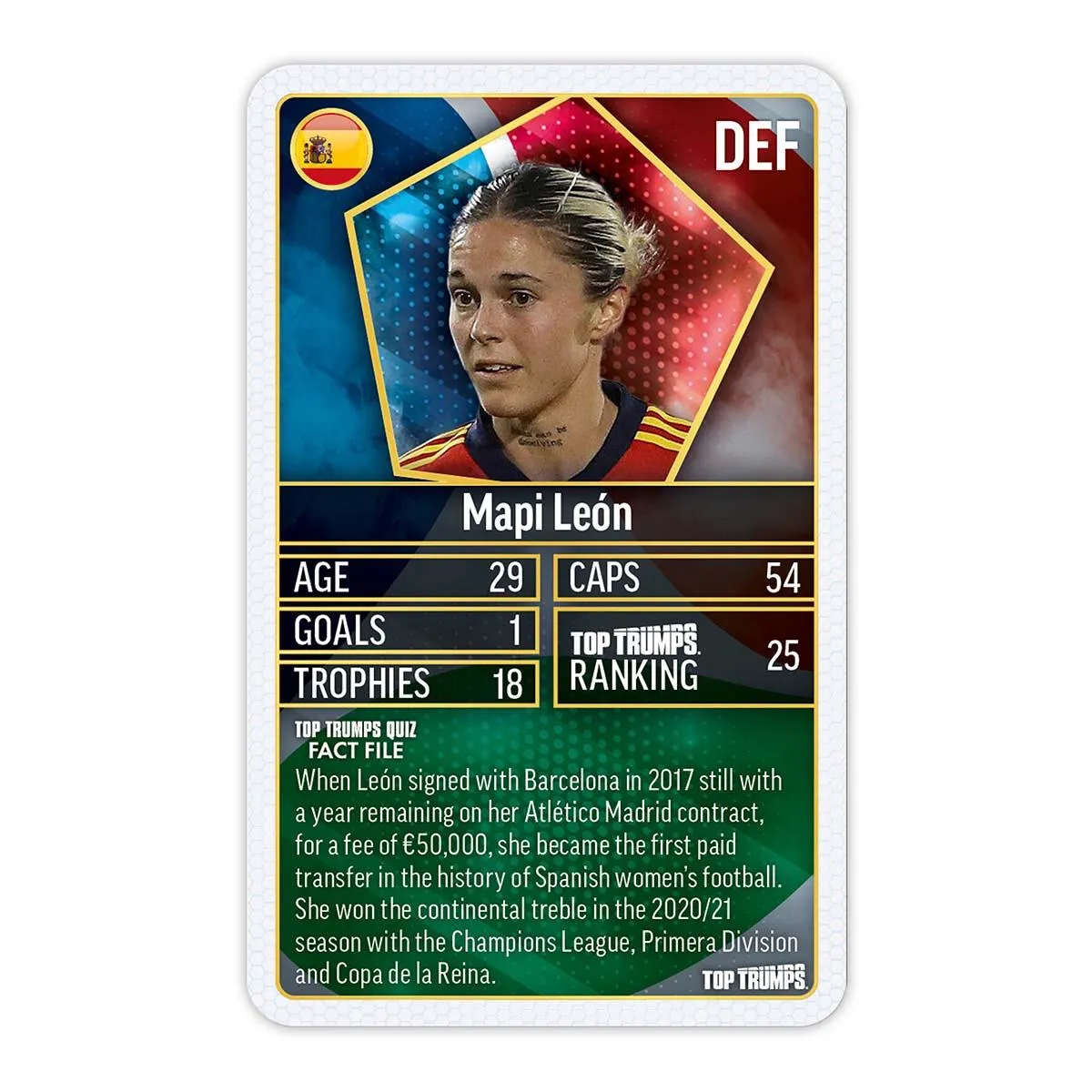 Top Trumps World Football Stars kaartspel + bal maat 5