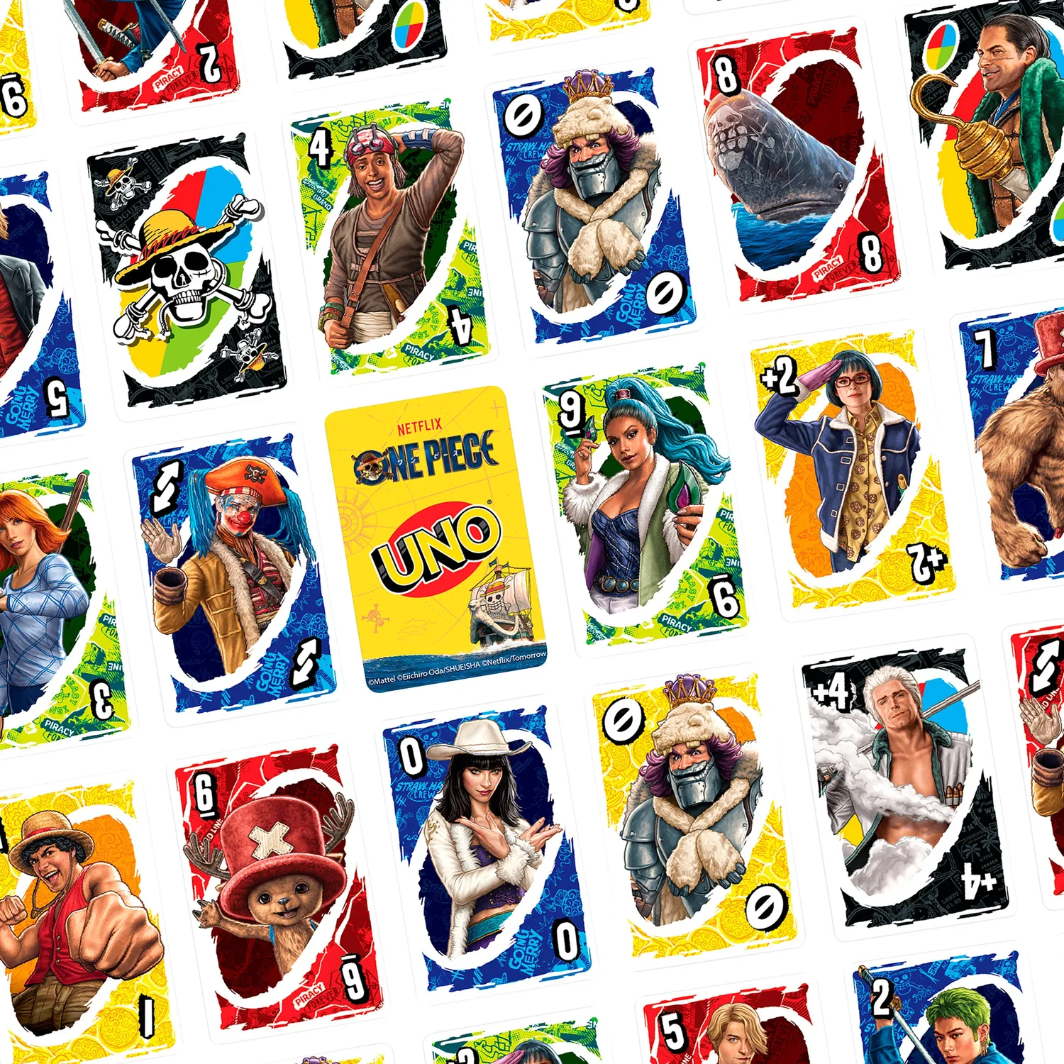 UNO One Piece kaartspel Netflix live-action editie 2-10 spelers