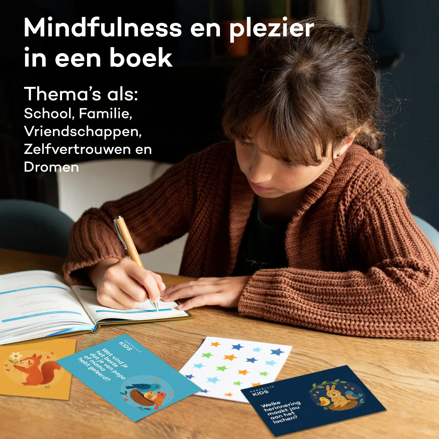 Vertellis KIDS journal vragenboekje 6-12 jaar