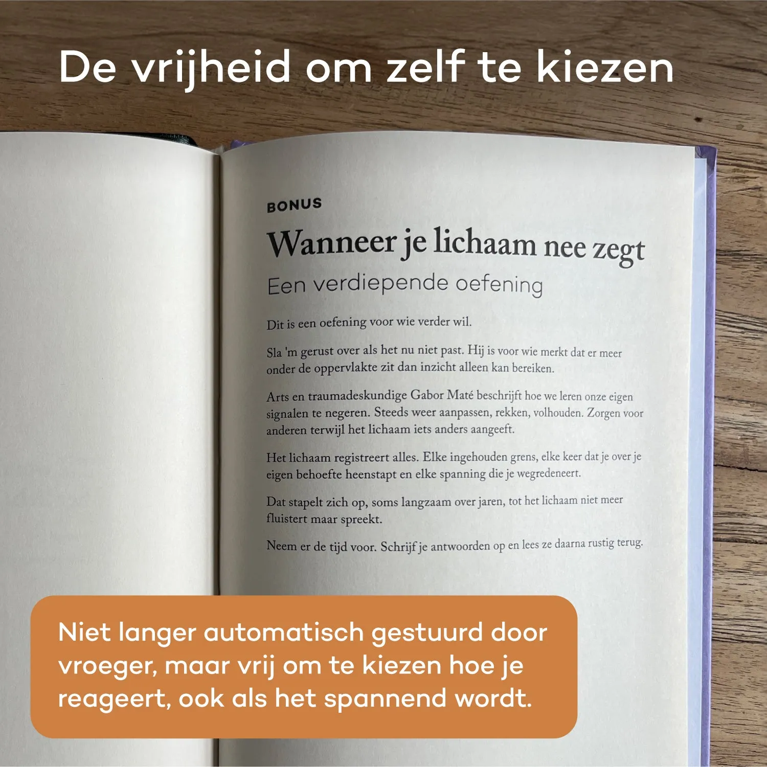 Vertellis Vrij boek hardcover Bart Kloosterhuis