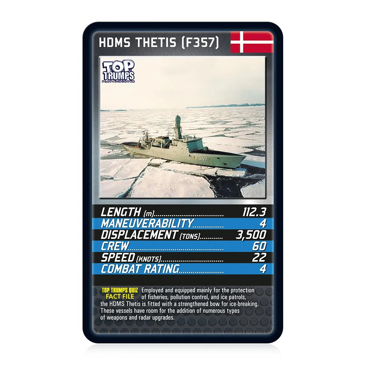 Top Trumps Battleships kaartspel schepen editie