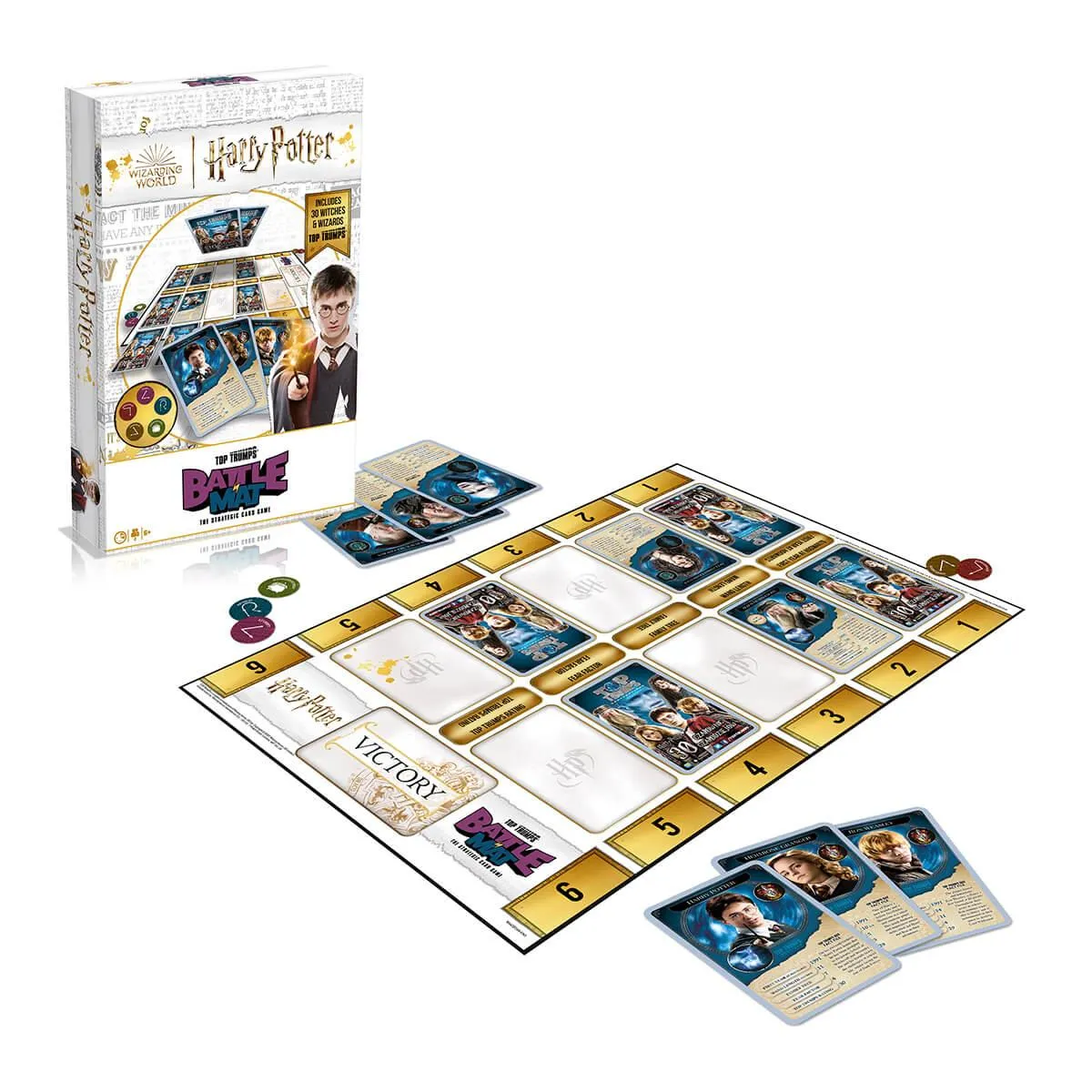 Top Trumps Battle Mat Harry Potter kaartspel 2 spelers