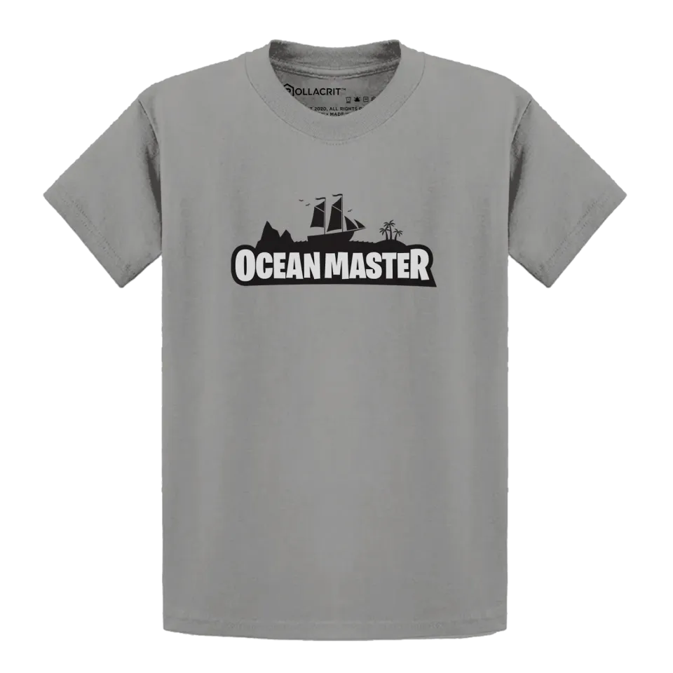 Roll A Crit Ocean Master junior T-shirt katoen