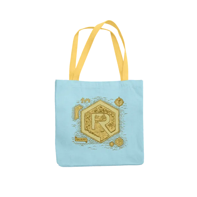 Roll A Crit Island tote bag 38x38 cm draagtas