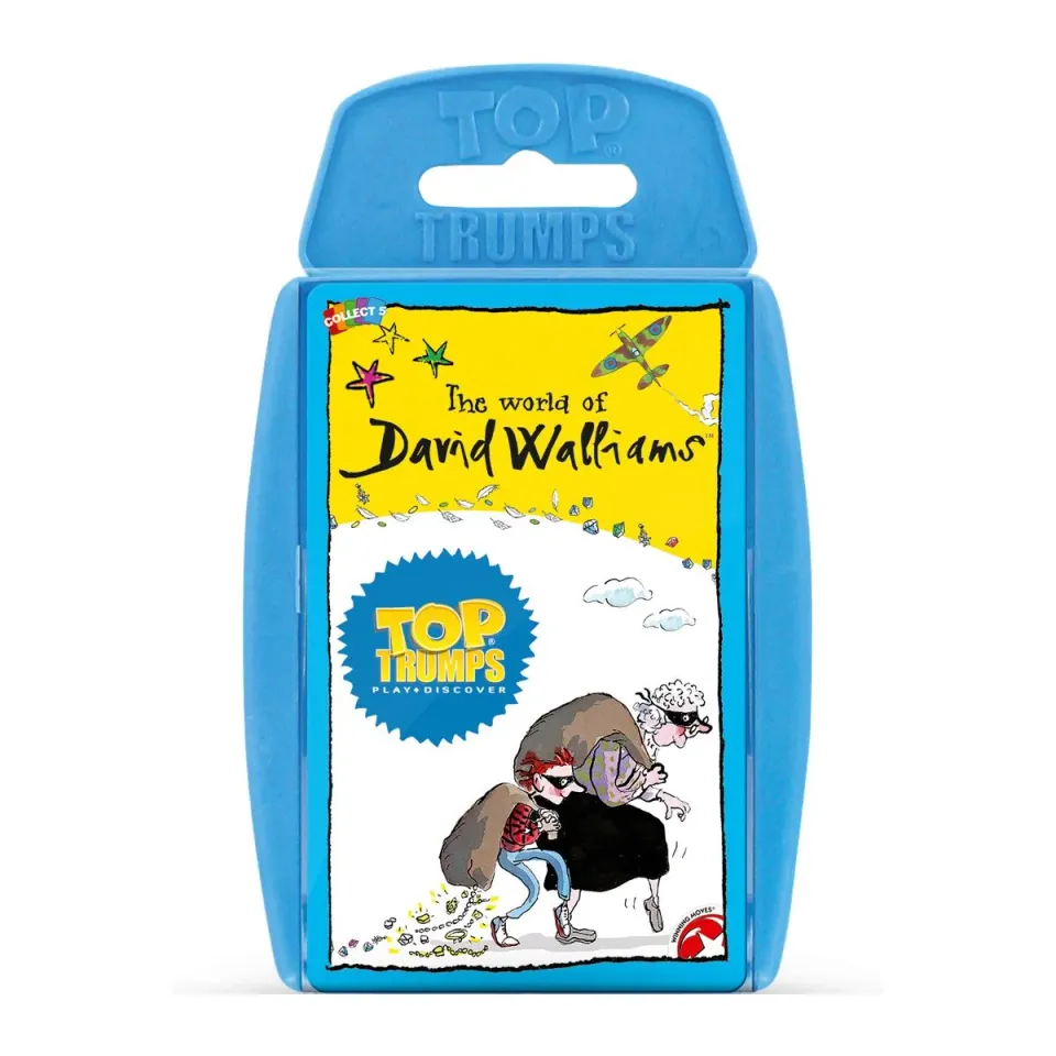 Top Trumps The World of David Walliams kaartspel 6+