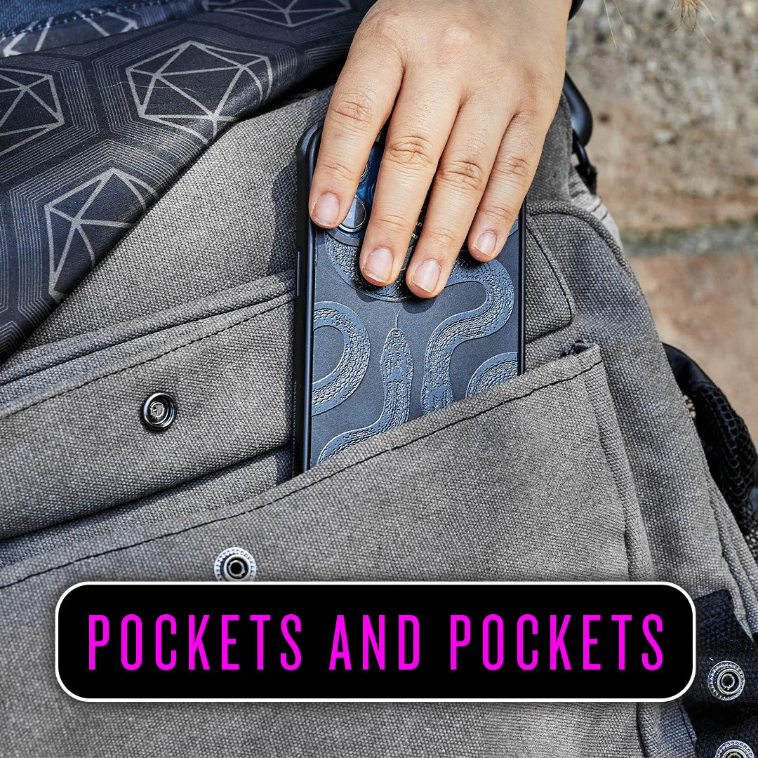 Roll A Crit Bag of Holding Messenger Tas Canvas 21 Vakken
