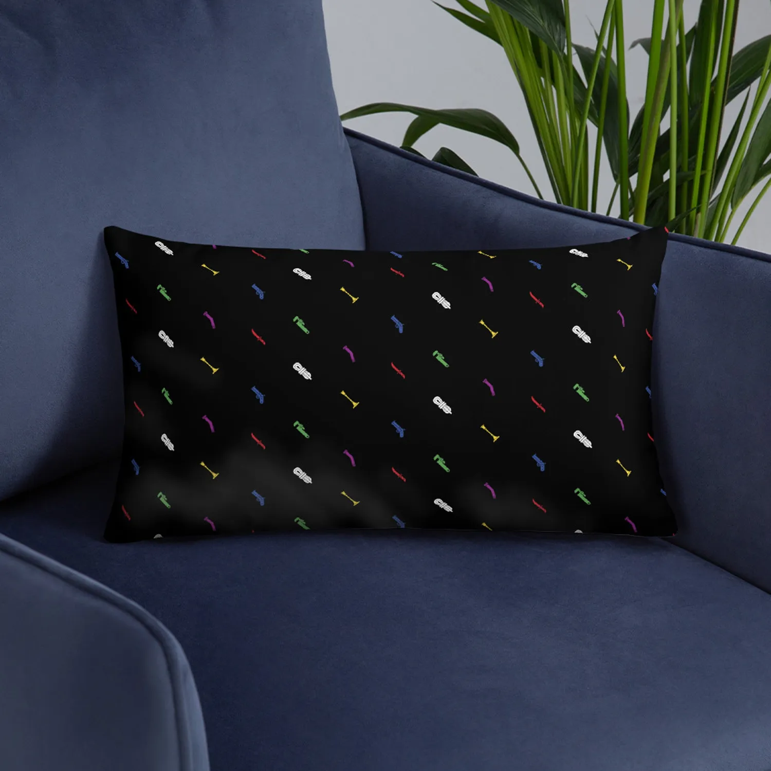 Roll A Crit Get a Hint sierkussen 45x45 polyester