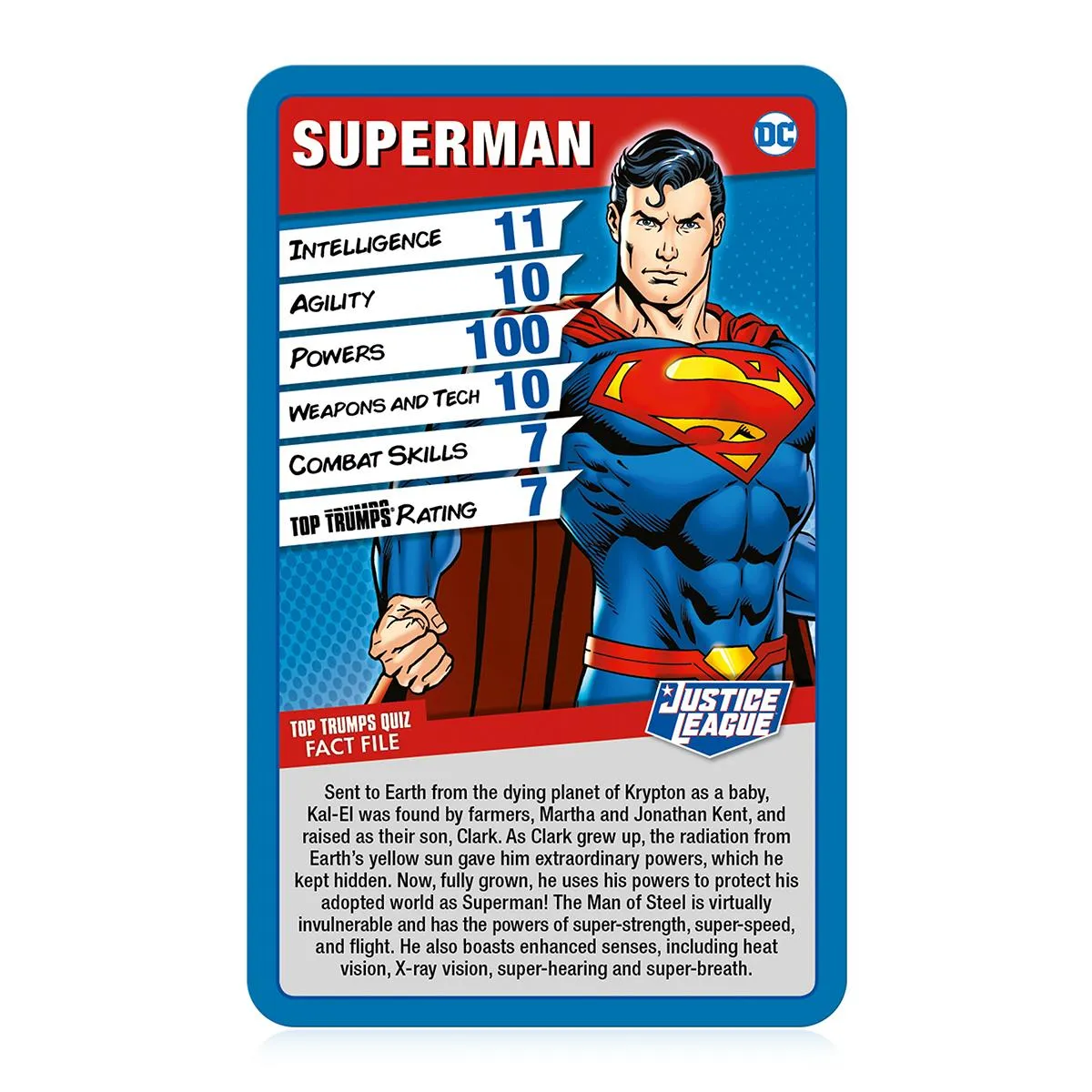 Top Trumps Justice League kaartspel 30 kaarten DC
