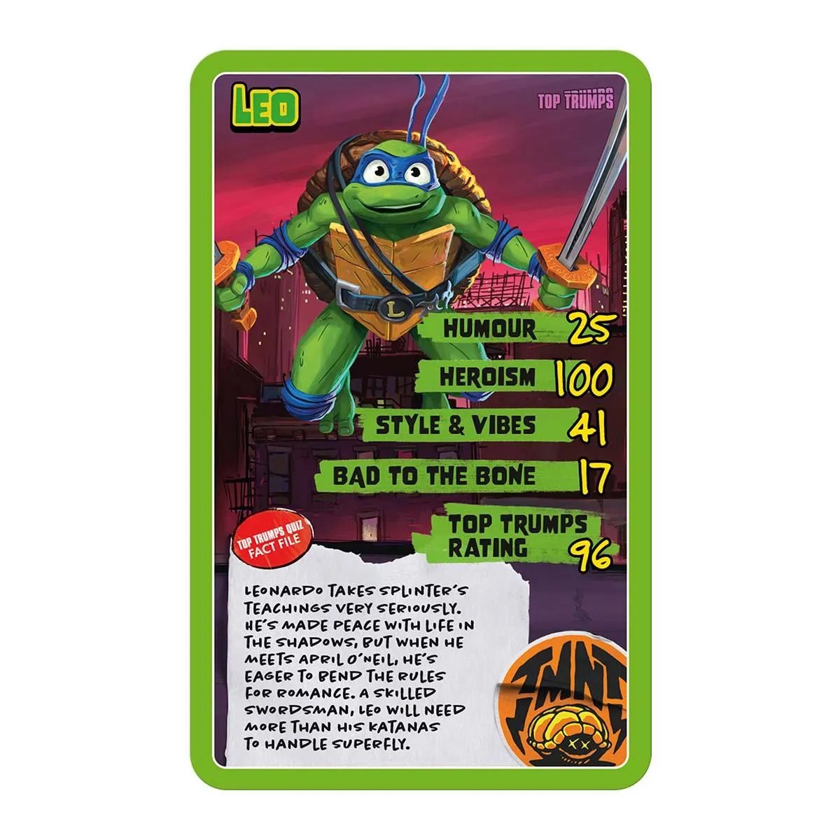 Top Trumps Teenage Mutant Ninja Turtles kaartspel 6+ jaar