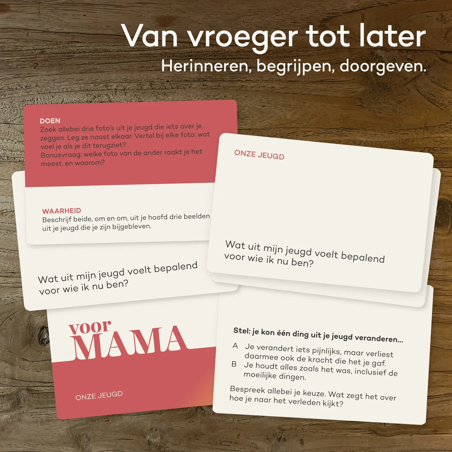 Vertellis Voor Mama en Mij kaartendeck jaarset