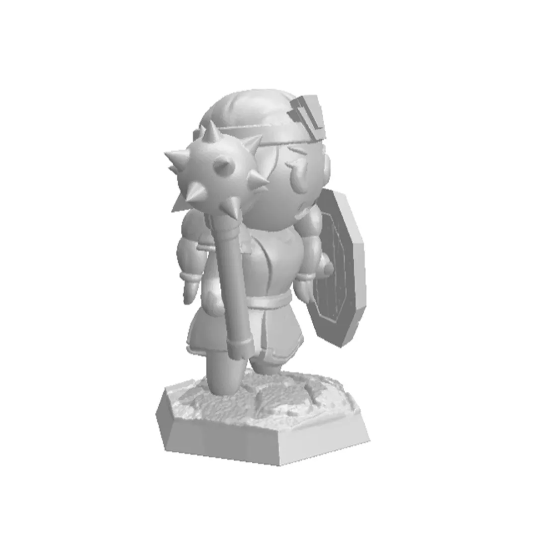 Roll A Crit Maltilda the Stout-Hearted STL miniatuur