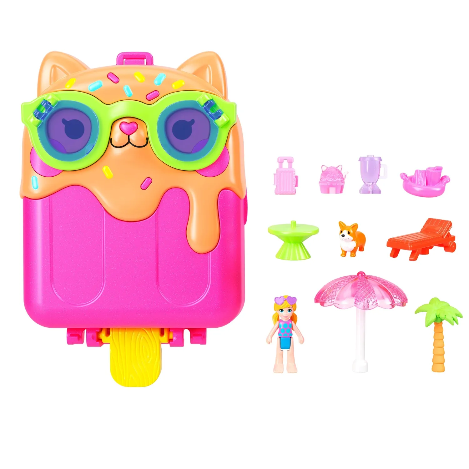 Polly Pocket Kitten Sorbet IJsje speelset mini-pop 4+