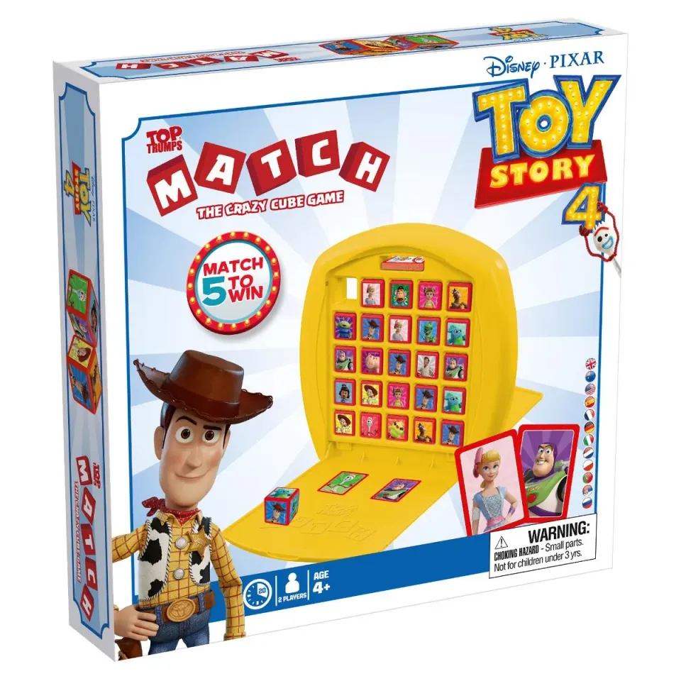 Top Trumps Match Toy Story 4 kubusspel 5 op rij