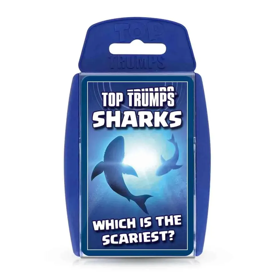 Top Trumps Sharks kaartspel met haaien