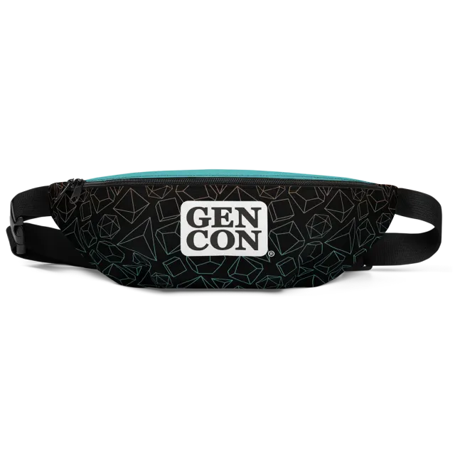 Roll A Crit Gen Con Dice Pattern heuptas S/M waterafstotend