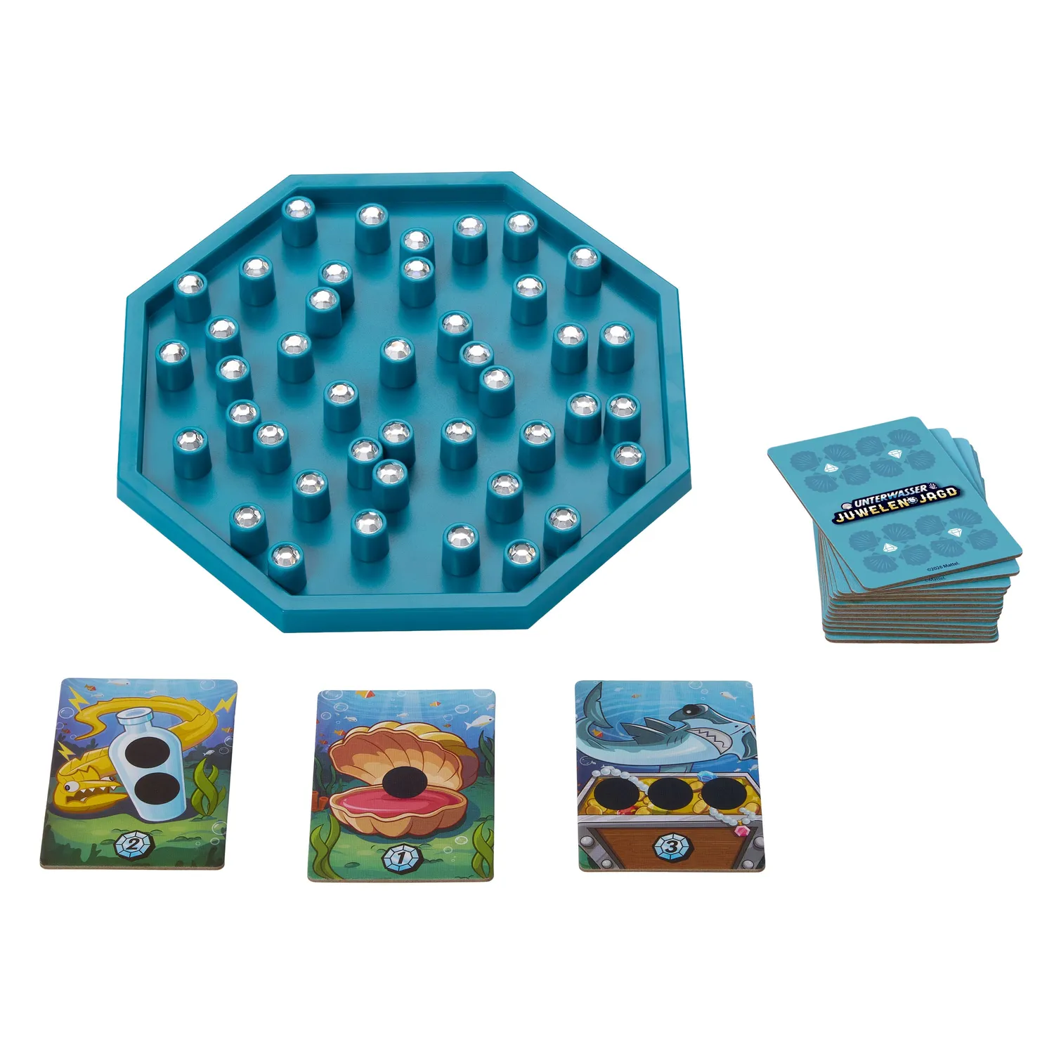 Mattel Diamantensuche Tiefsee bordspel familie