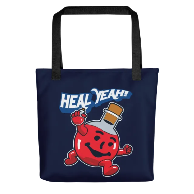 Roll A Crit Potion Man tote bag 38 cm katoenen hengsels