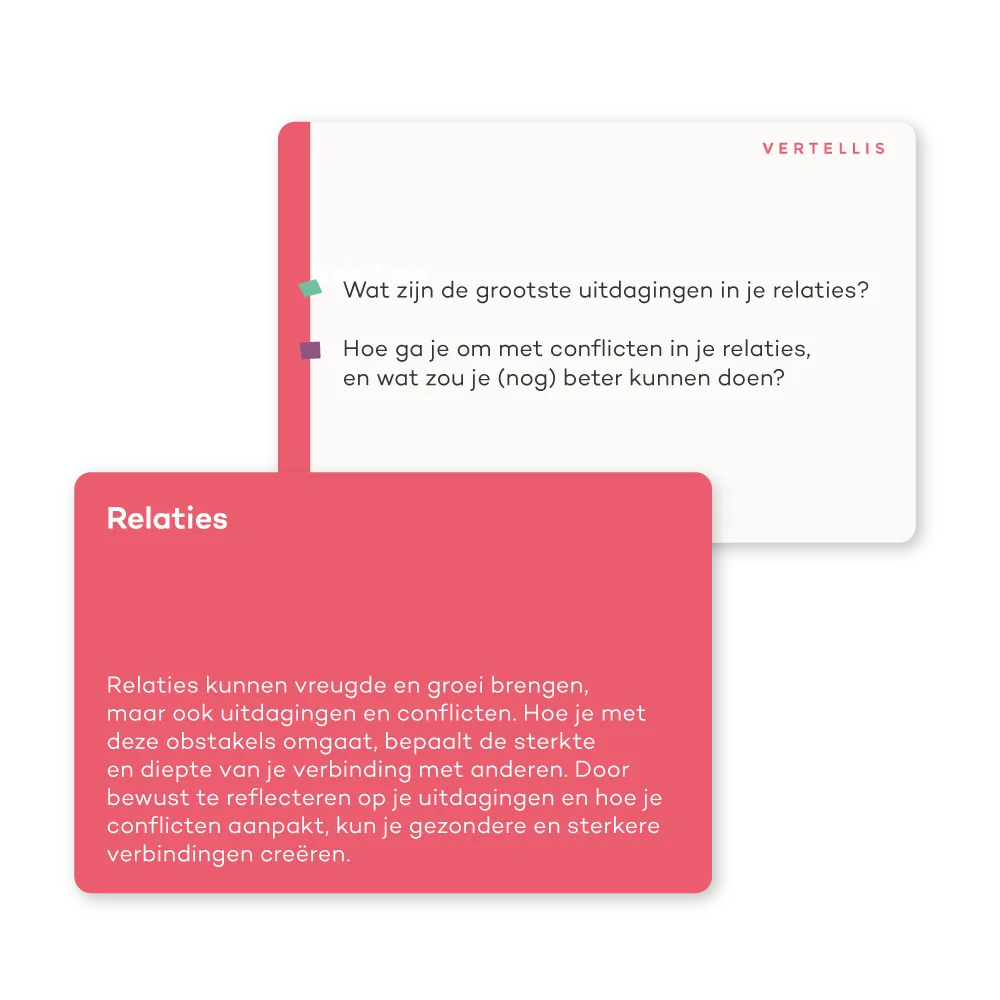 Vertellis Vitaliteitsdeck kaartspel 162 kaarten