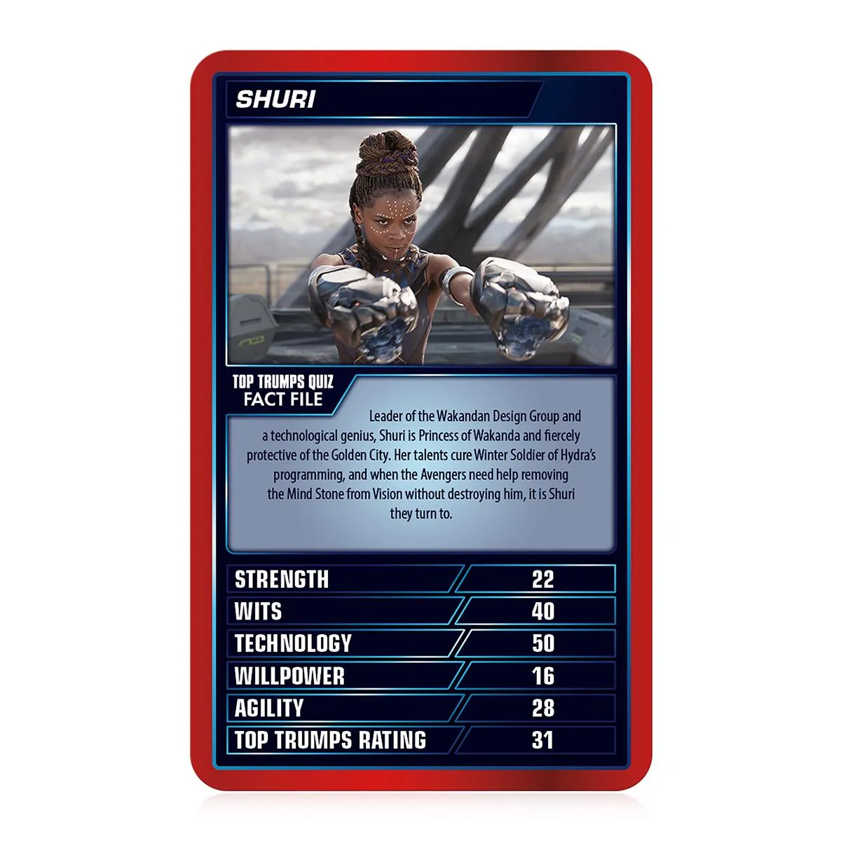 Top Trumps Marvel Cinematic Universe kaartspel 30 kaarten helden
