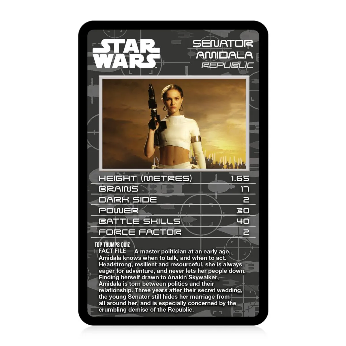 Top Trumps Star Wars Episodes 1-3 kaartspel prequels