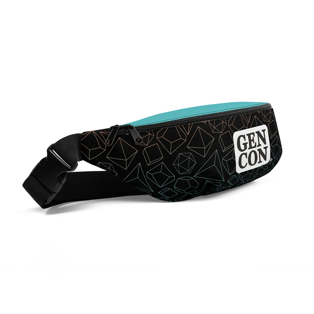 Roll A Crit Gen Con Dice Pattern heuptas S/M waterafstotend