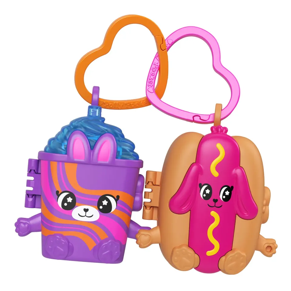 Polly Pocket BFF Duo speelset food met 2 poppetjes