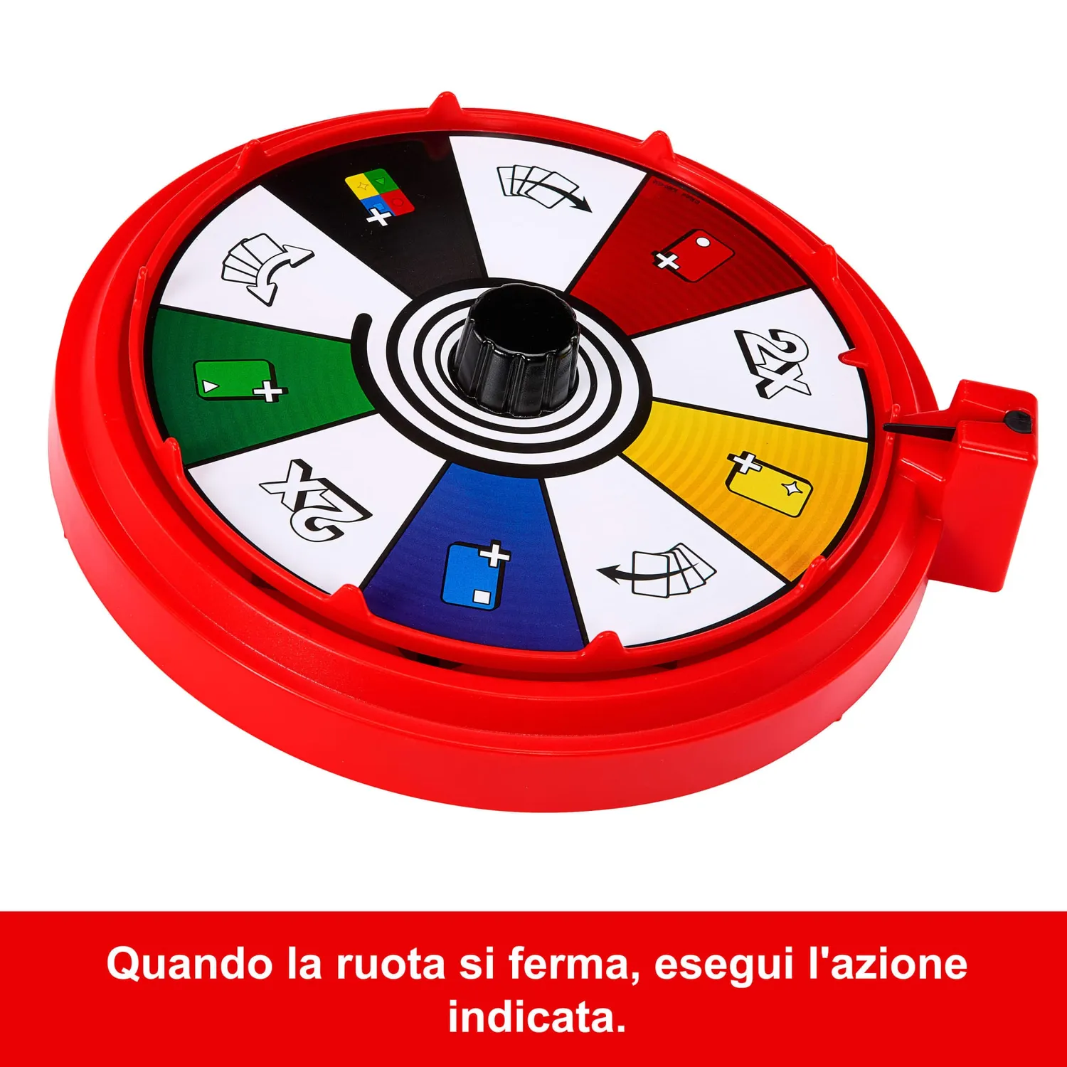 UNO Spin Kaartspel met Spinner 112 kaarten gezinsspel