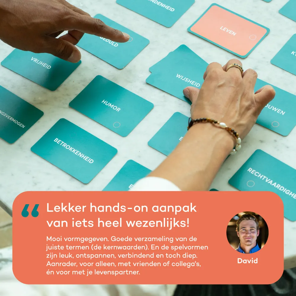 Vertellis Kernwaarden Spel kaartspel Nederlands