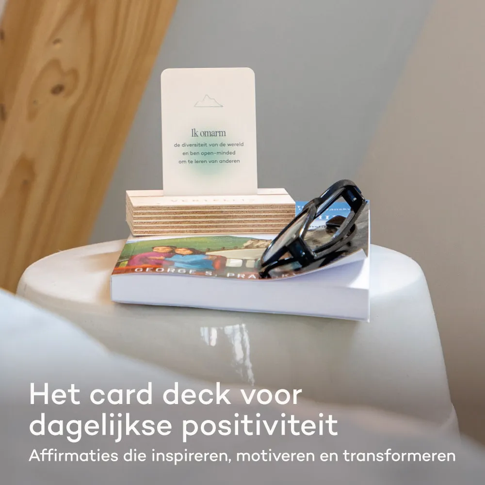 Vertellis Affirmatiedeck kaarten positiviteit
