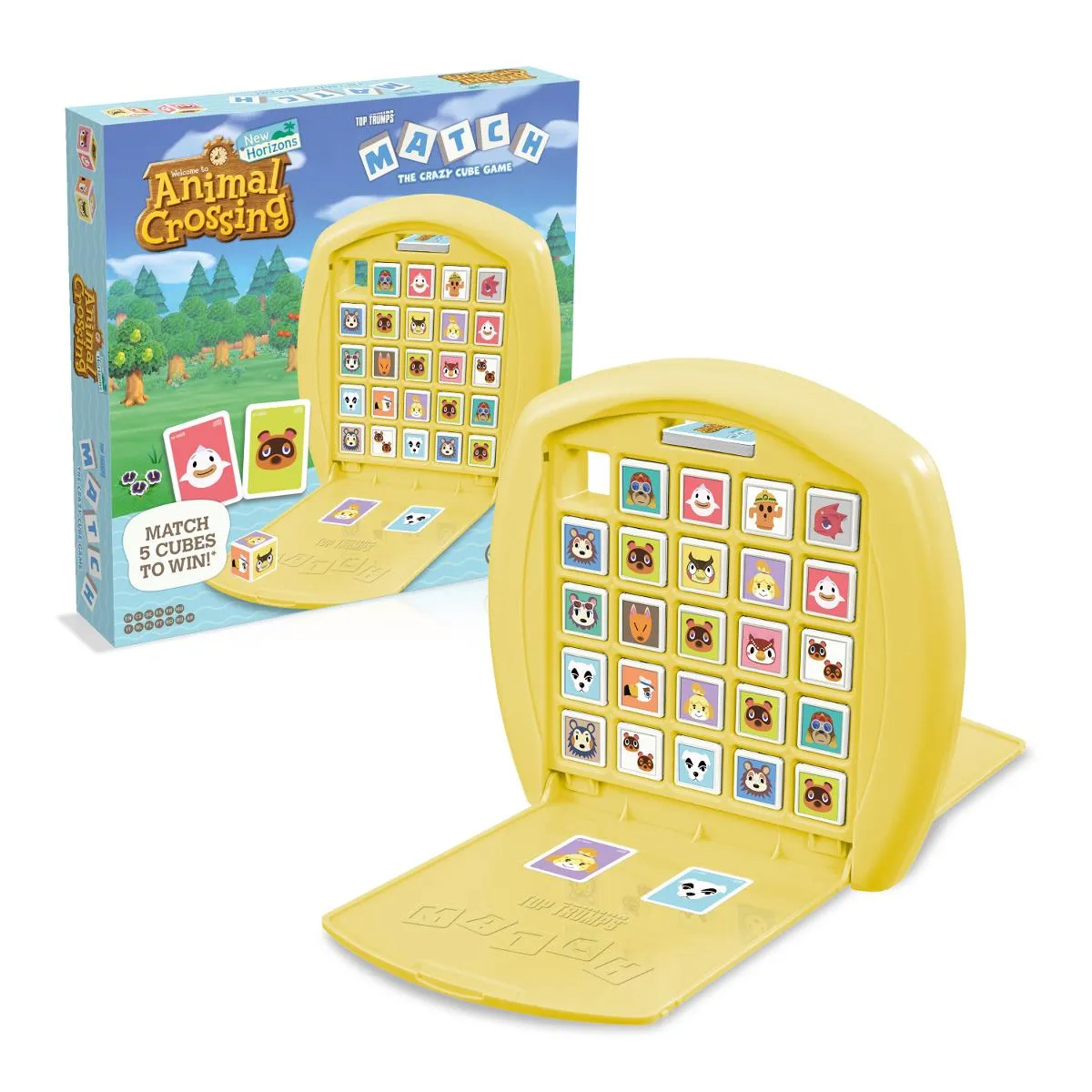 Top Trumps Match Animal Crossing bordspel 5 op rij