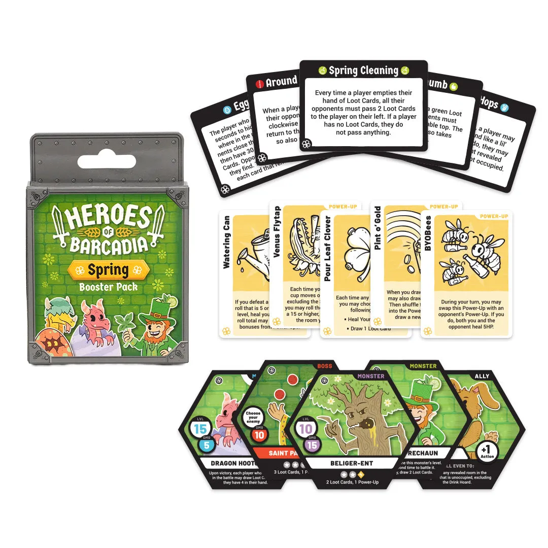 Heroes of Barcadia Spring Booster uitbreiding waterproof