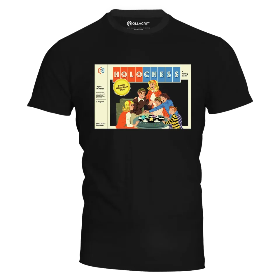 Roll A Crit Holo Chess T-shirt katoen