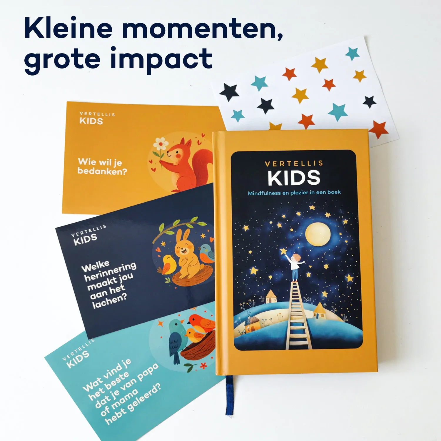 Vertellis KIDS journal vragenboekje 6-12 jaar