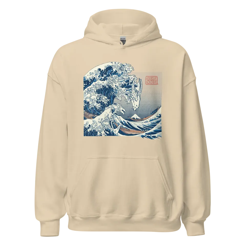 Roll A Crit The Great Dragon Wave Off Gen Con 2025 hoodie katoen