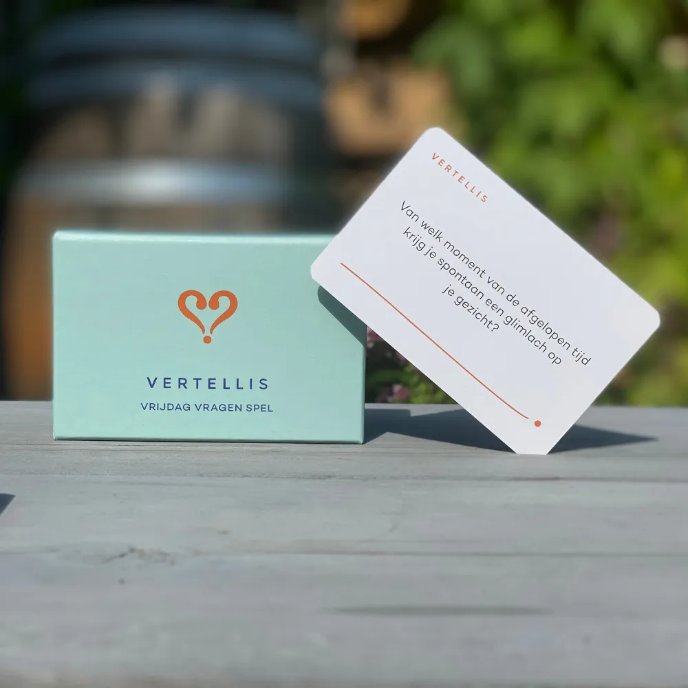 Vertellis Vrijdag Vragen kaartspel 52 vragen