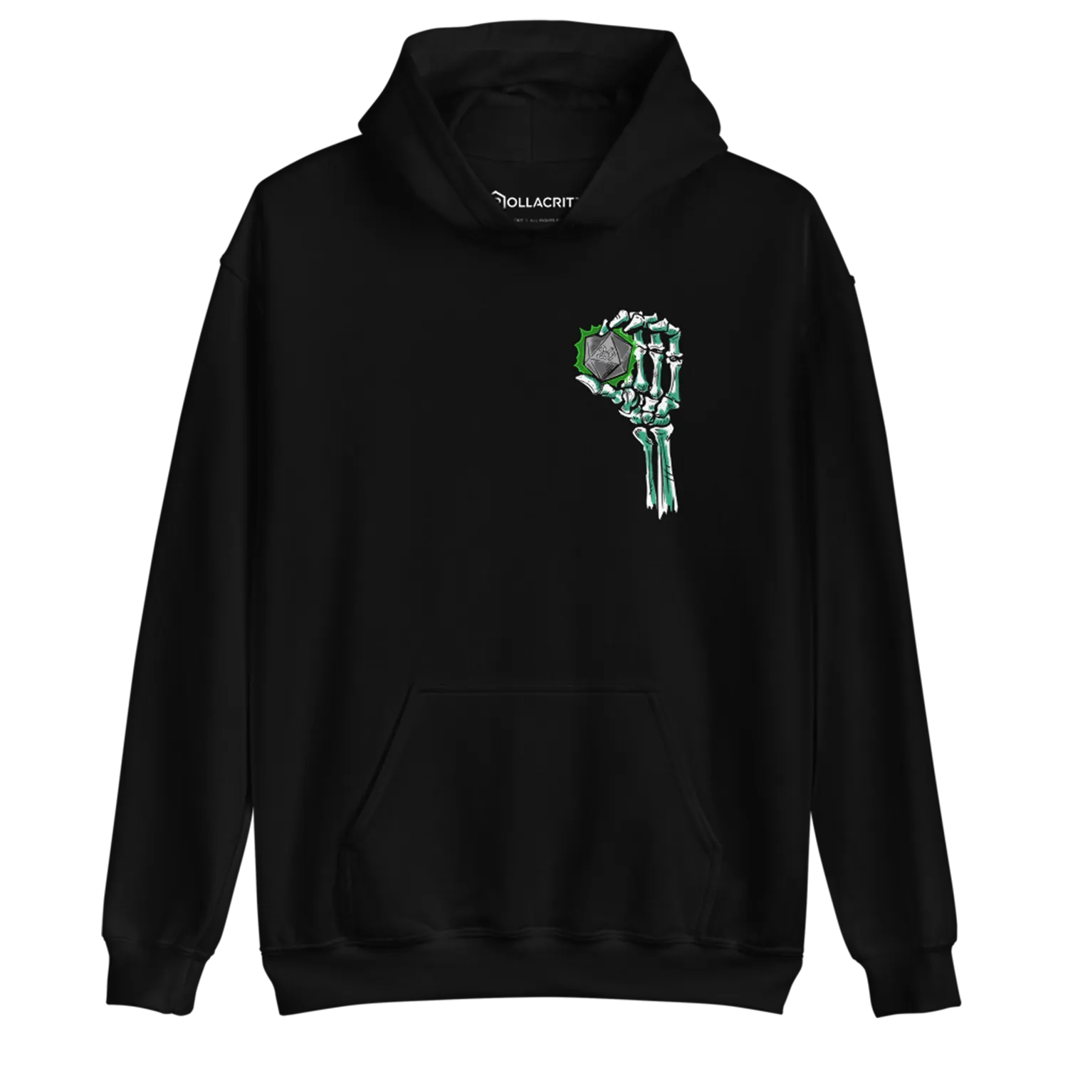 Roll A Crit Roll Your Fate hoodie unisex katoenmix