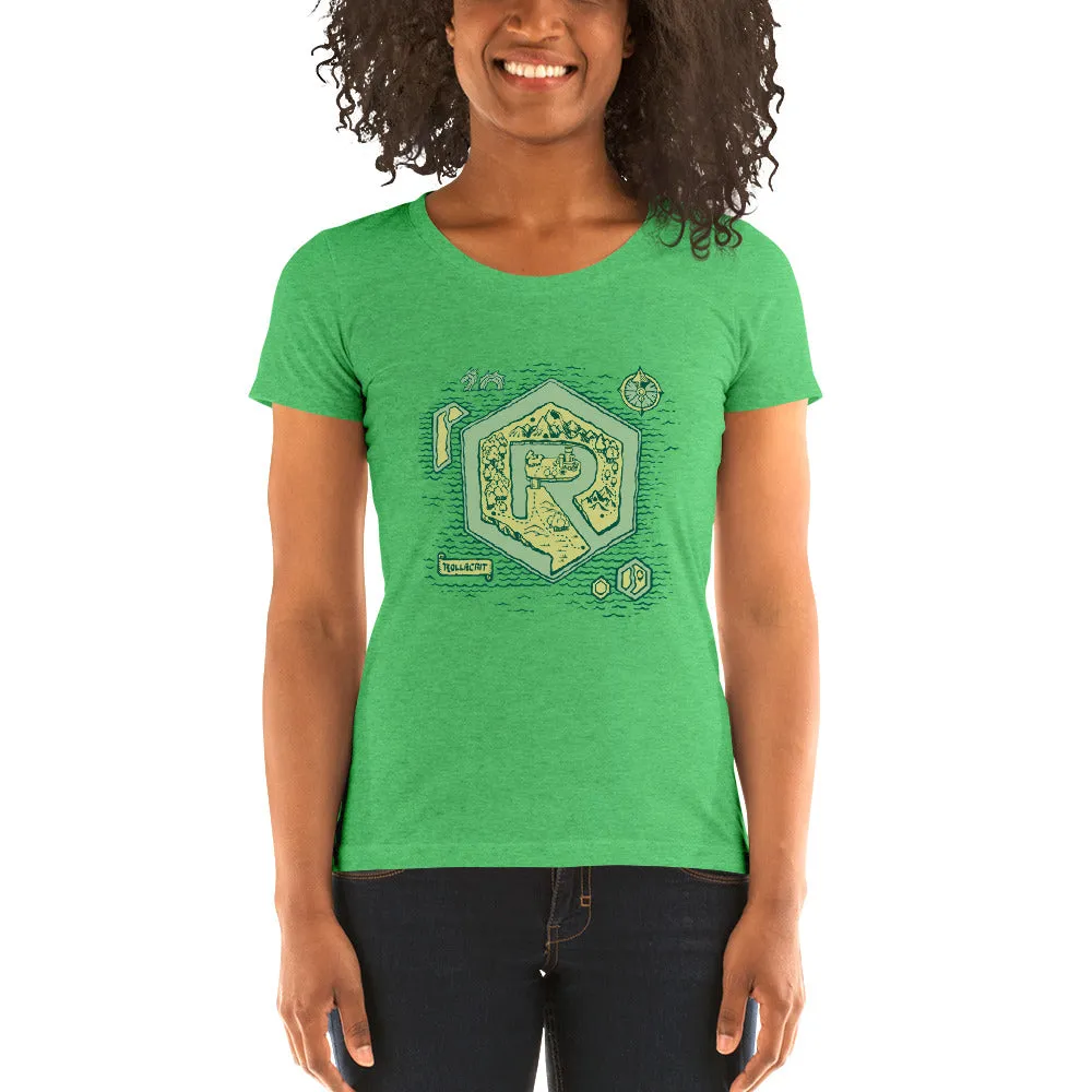 Roll A Crit Rollacrit Island fitted t-shirt triblend