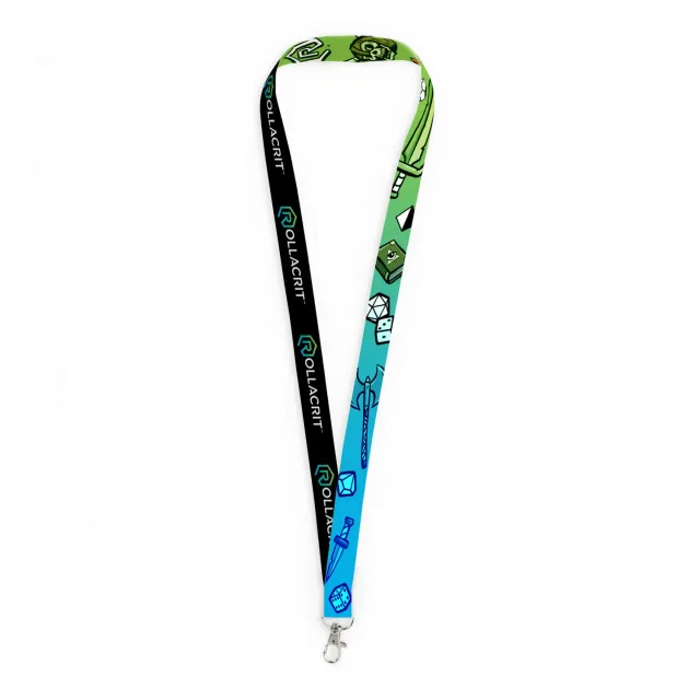 Roll A Crit Find Your Roll V2 lanyard 90 cm