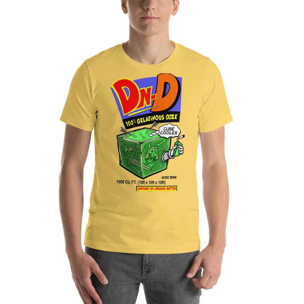 Rollacrit Gelatinous Cubic Cooler T-shirt geel slim fit M