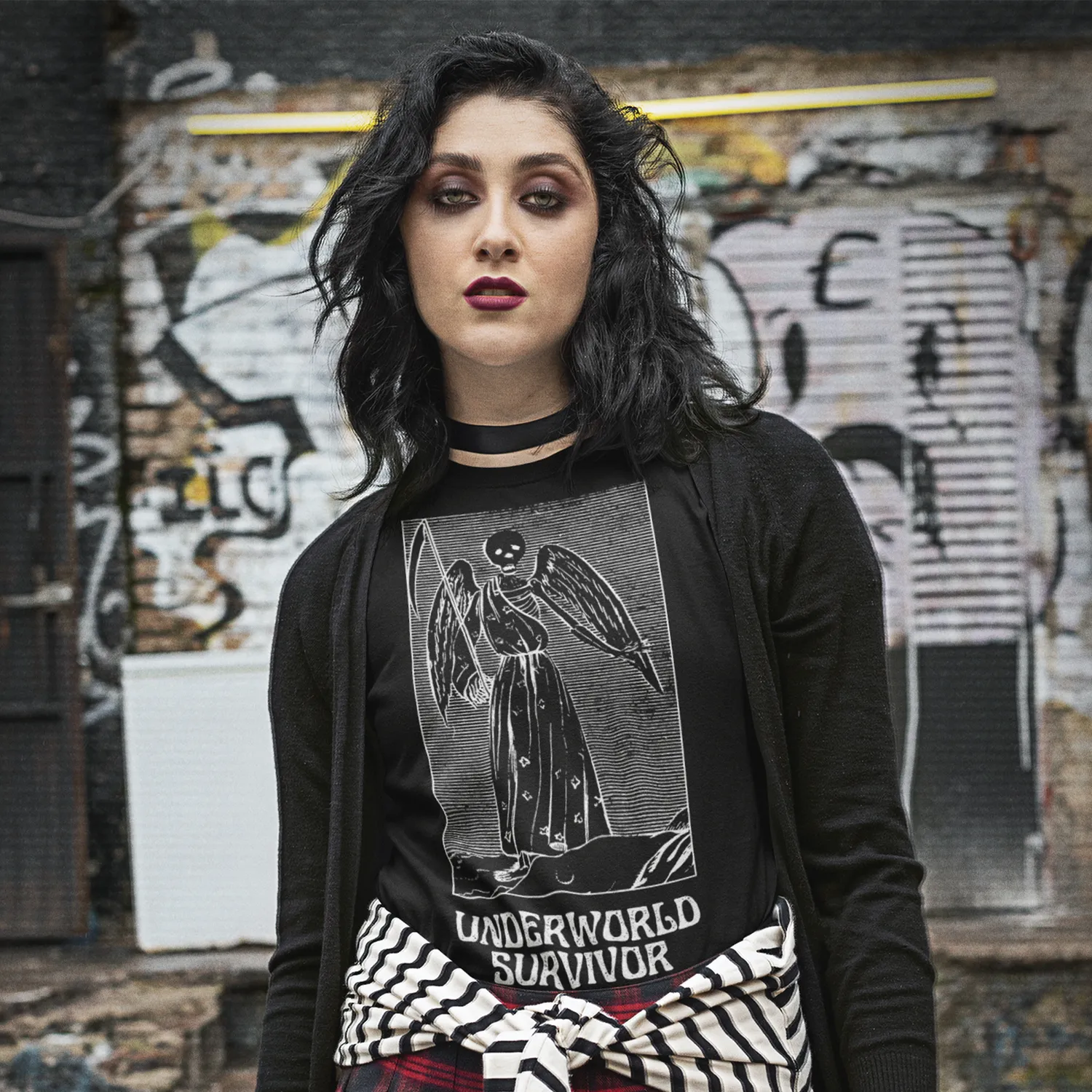 Roll A Crit Gen Con Underworld femme t-shirt katoen