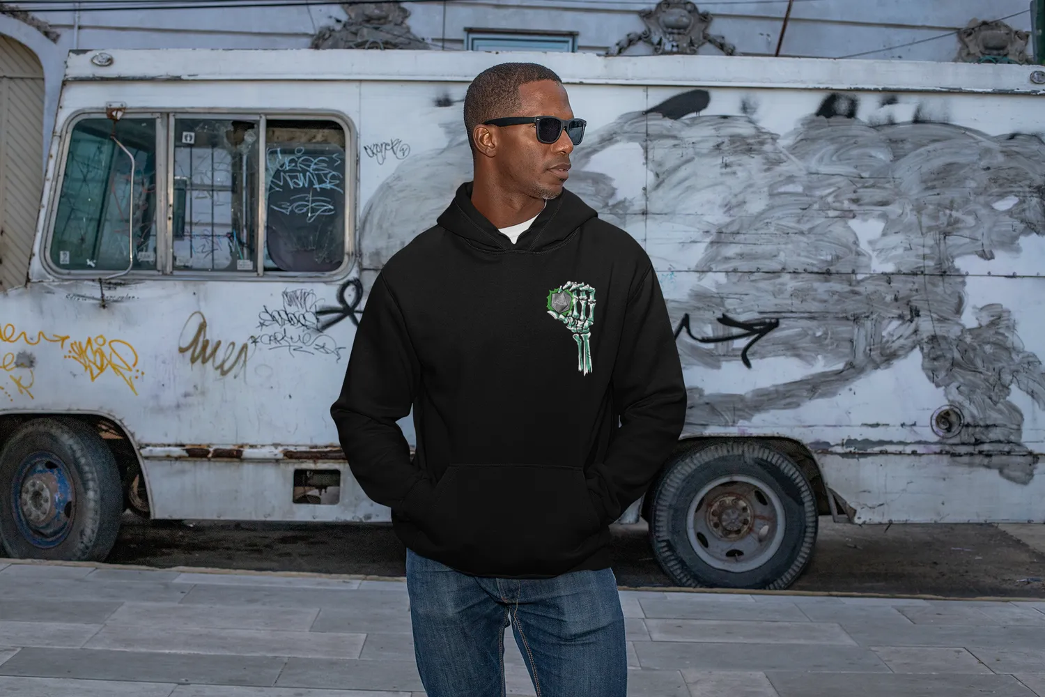 Roll A Crit Roll Your Fate hoodie unisex katoenmix