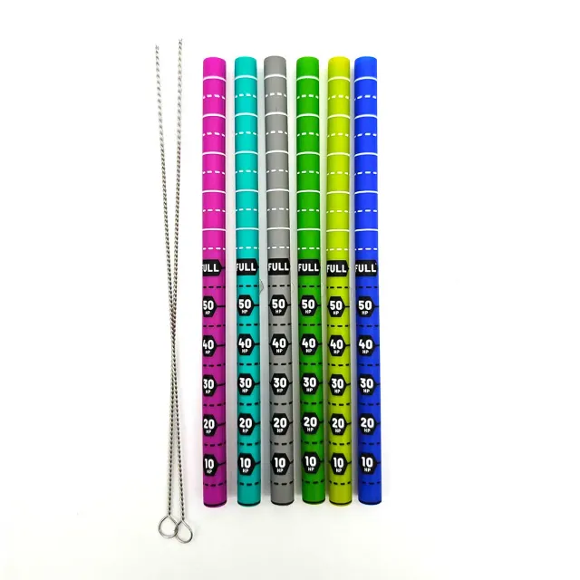 Roll A Crit Heroes of Barcadia Heroes for Hire rietjes 6-pack siliconen