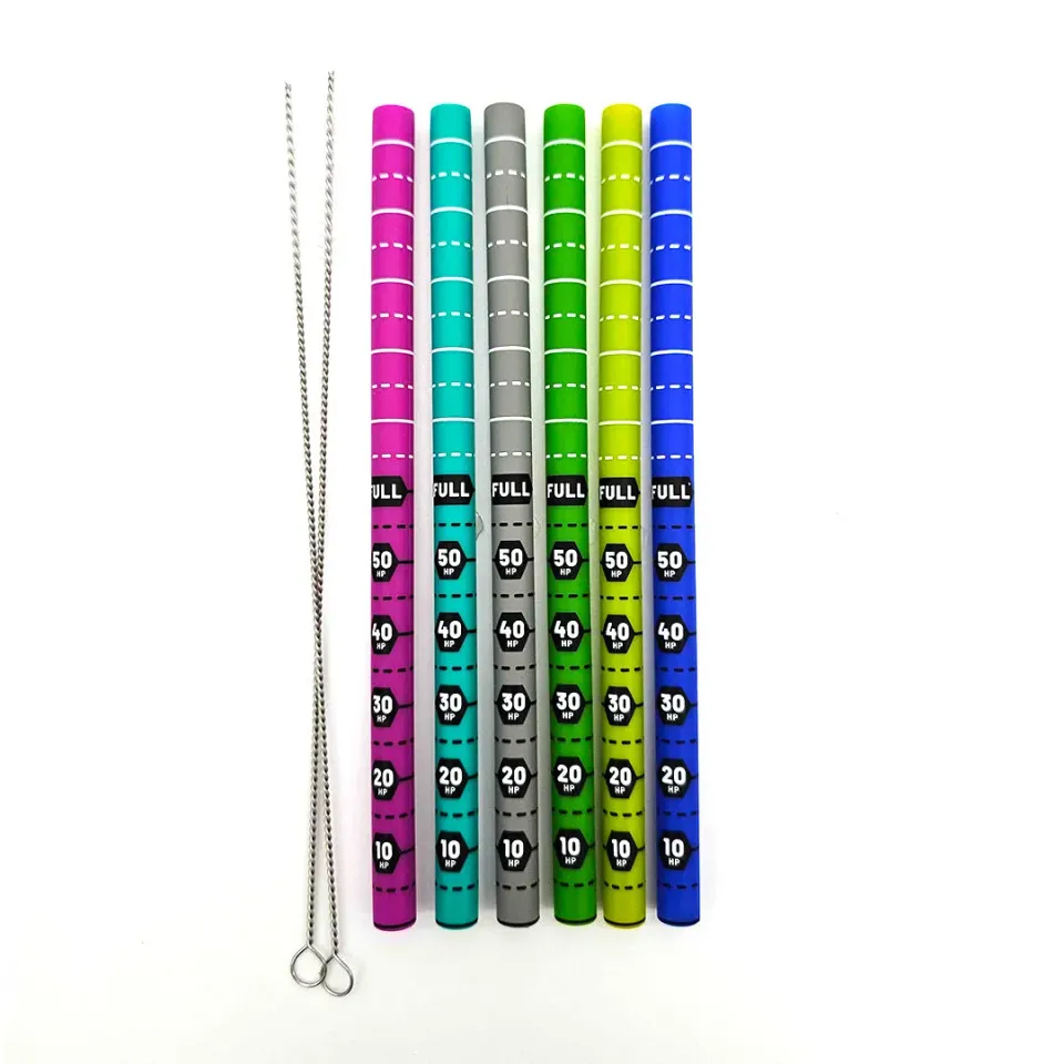 Roll A Crit Heroes of Barcadia Heroes for Hire rietjes 6-pack siliconen