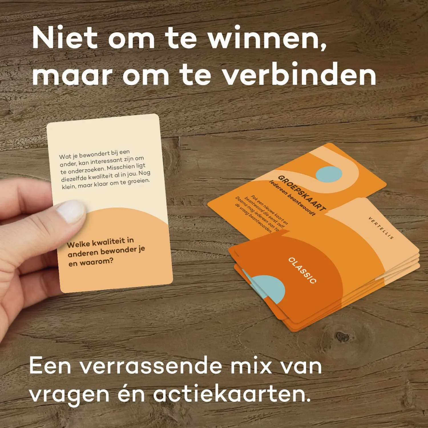 Vertellis Classic kaartspel vragenspel voor familie