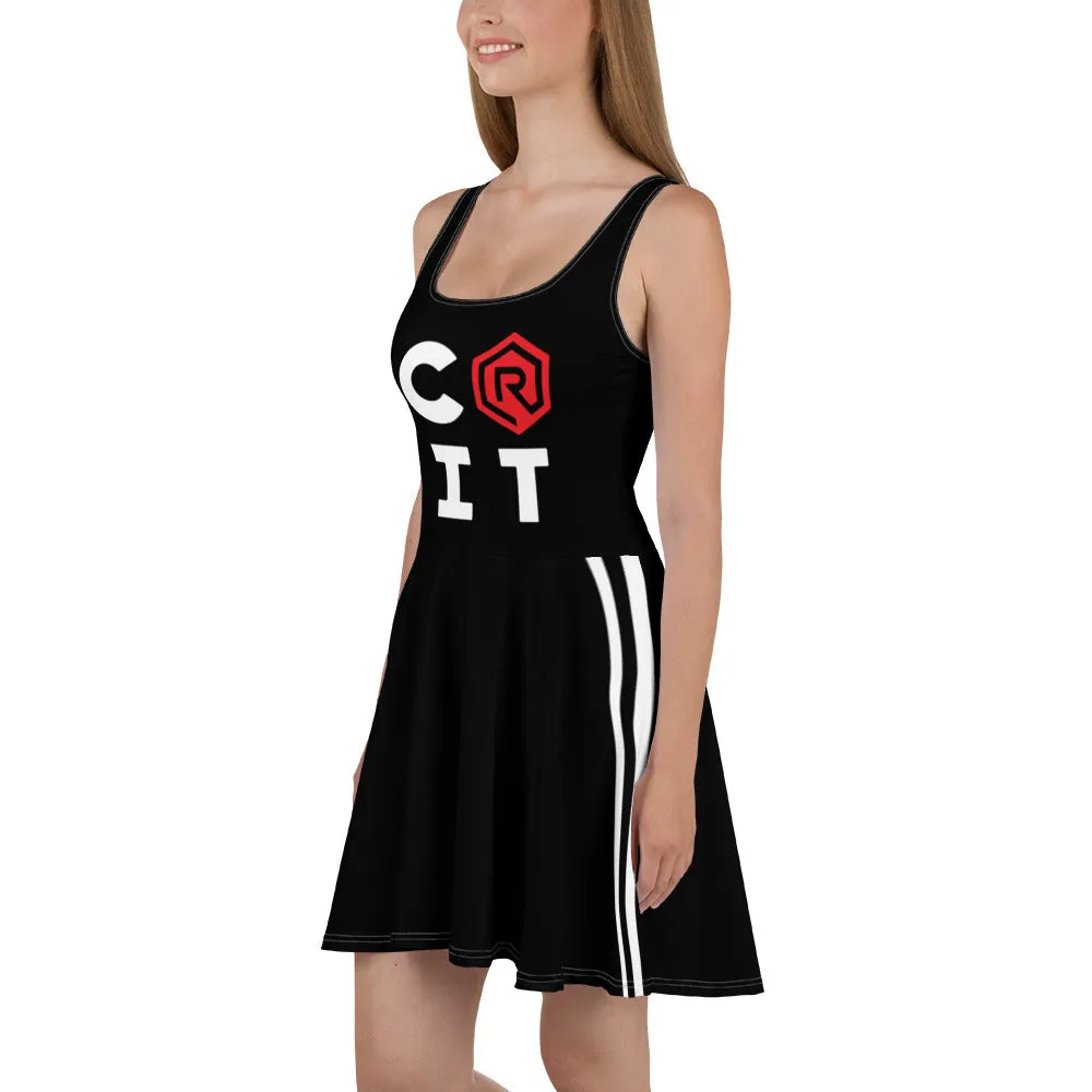 Roll A Crit CRIT skater jurk dames elastisch