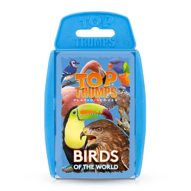 Top Trumps Birds kaartspel 30 kaarten vogels