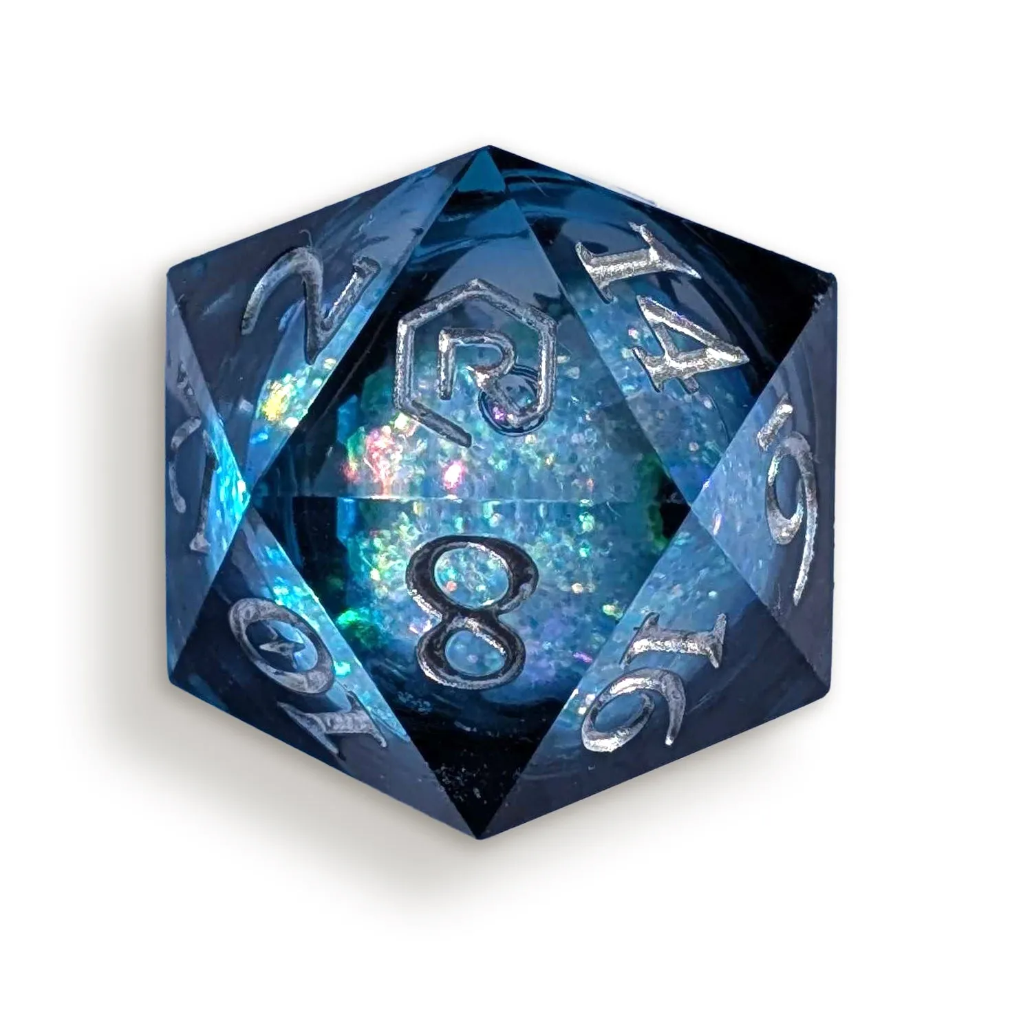 Roll A Crit Nebula Nightfall Liquid Core dobbelset 7-delig
